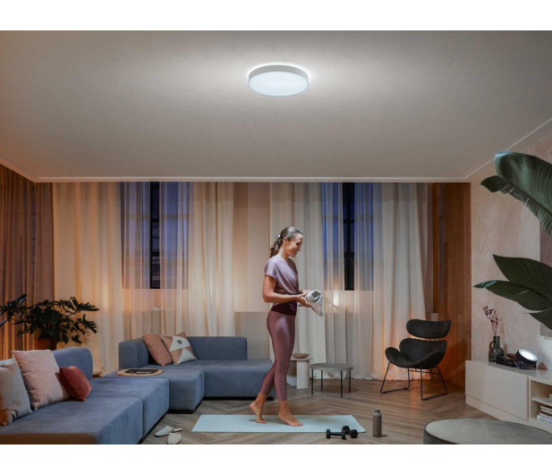 Philips Hue White ambiance Lampa sufitowa Enrave M (biała) - 719380 - zdjęcie 6